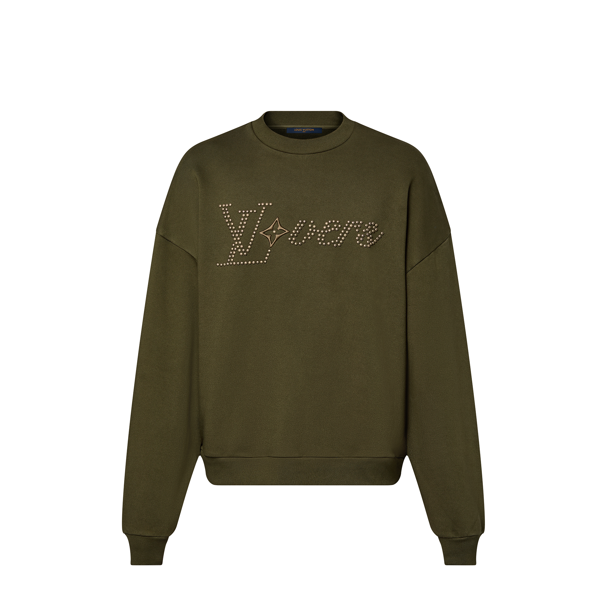 Cotton Signature Crewneck - Luxury T-shirts and Polos